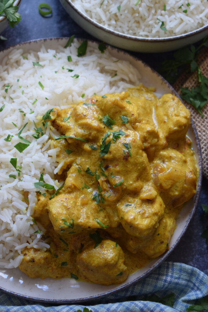 Chicken Masala with Basmati Rice