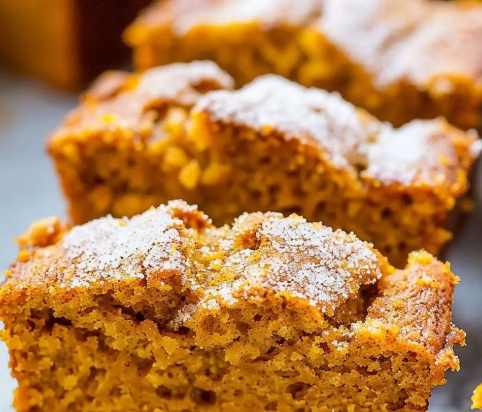 Cinnamon Sugar Pumpkin Bread