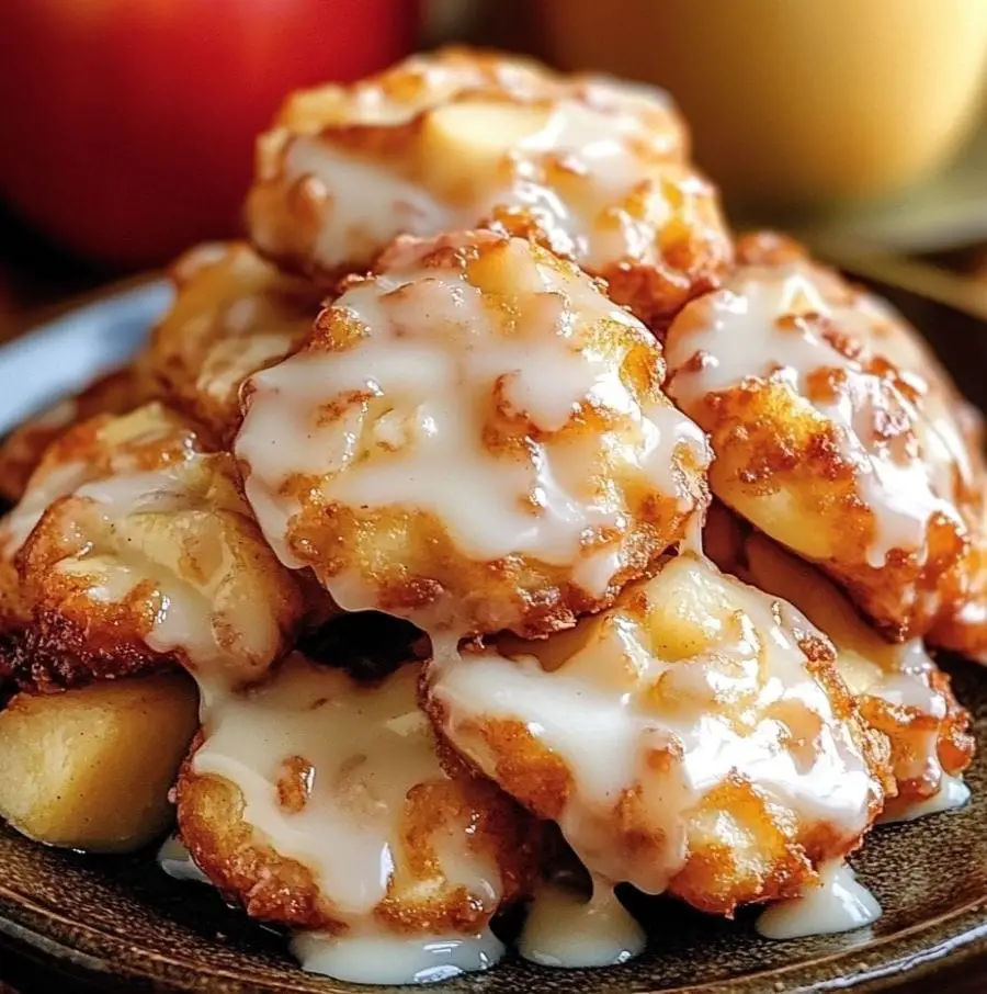 Baked Apple Fritters | Homemade Recipes