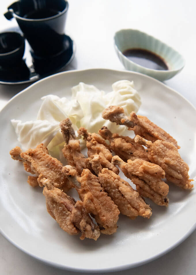 Crispy Garlic Soy Chicken Wingettes