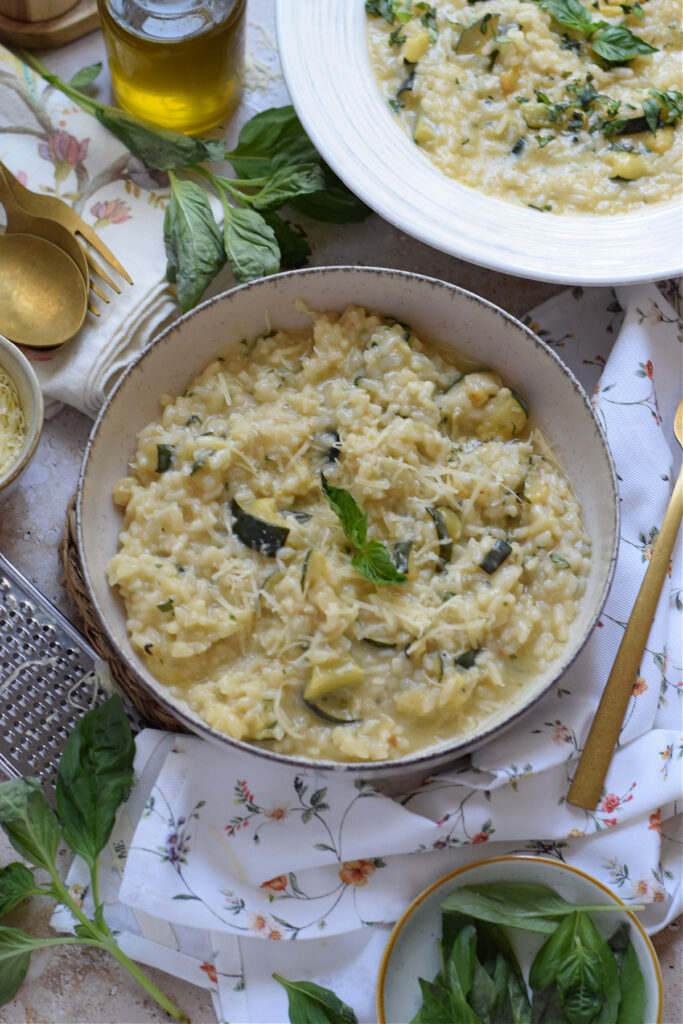 Creamy Rice with Zucchini