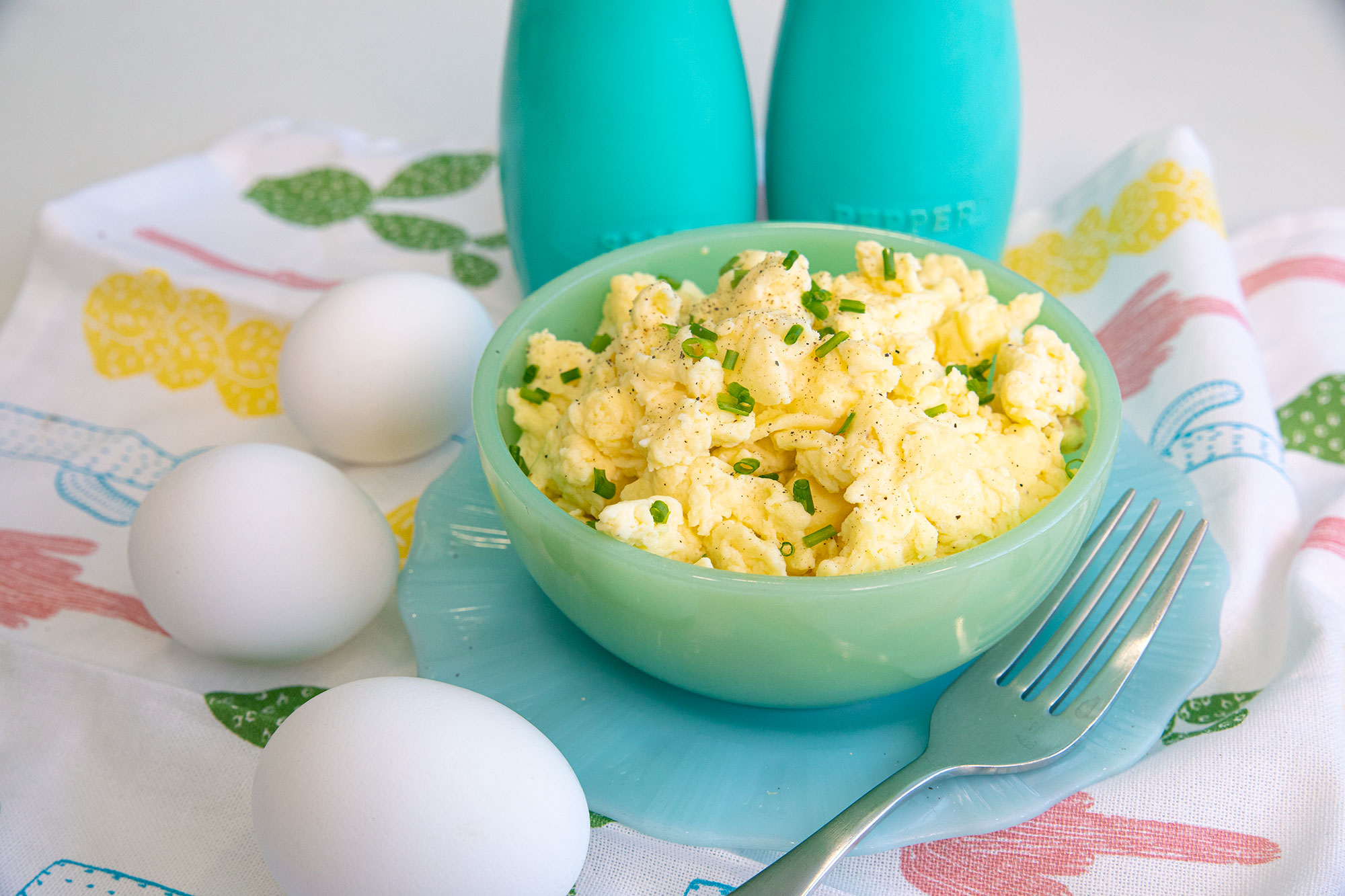 Sour Cream Scrambled Eggs