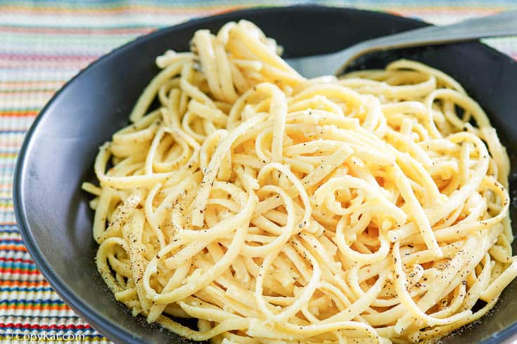 Pasta with Egg and Cheese