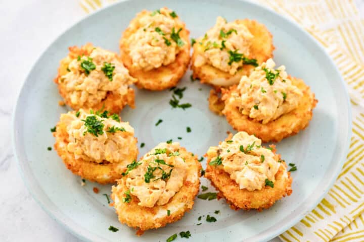 Fried Deviled Eggs