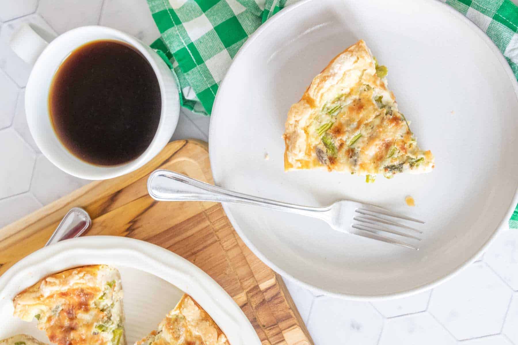 Asparagus Quiche