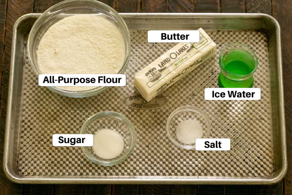 Peach Galette Crust Ingredients
