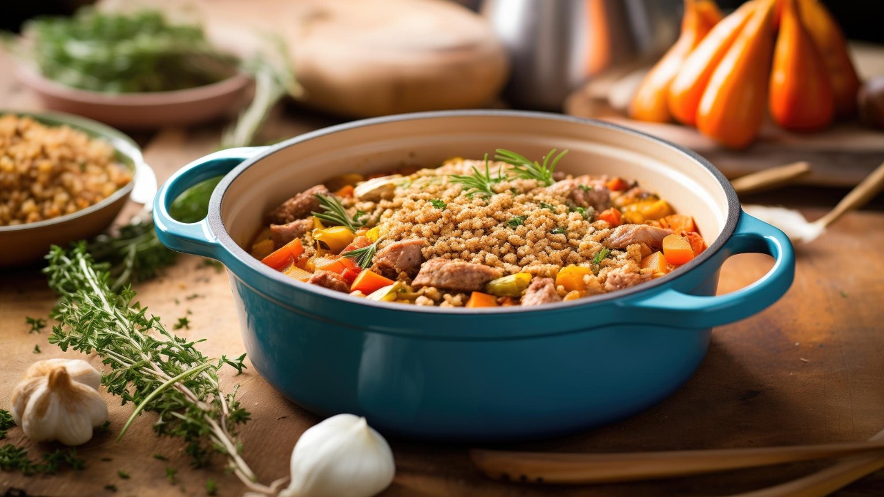 Beautifully Presented Cassoulet