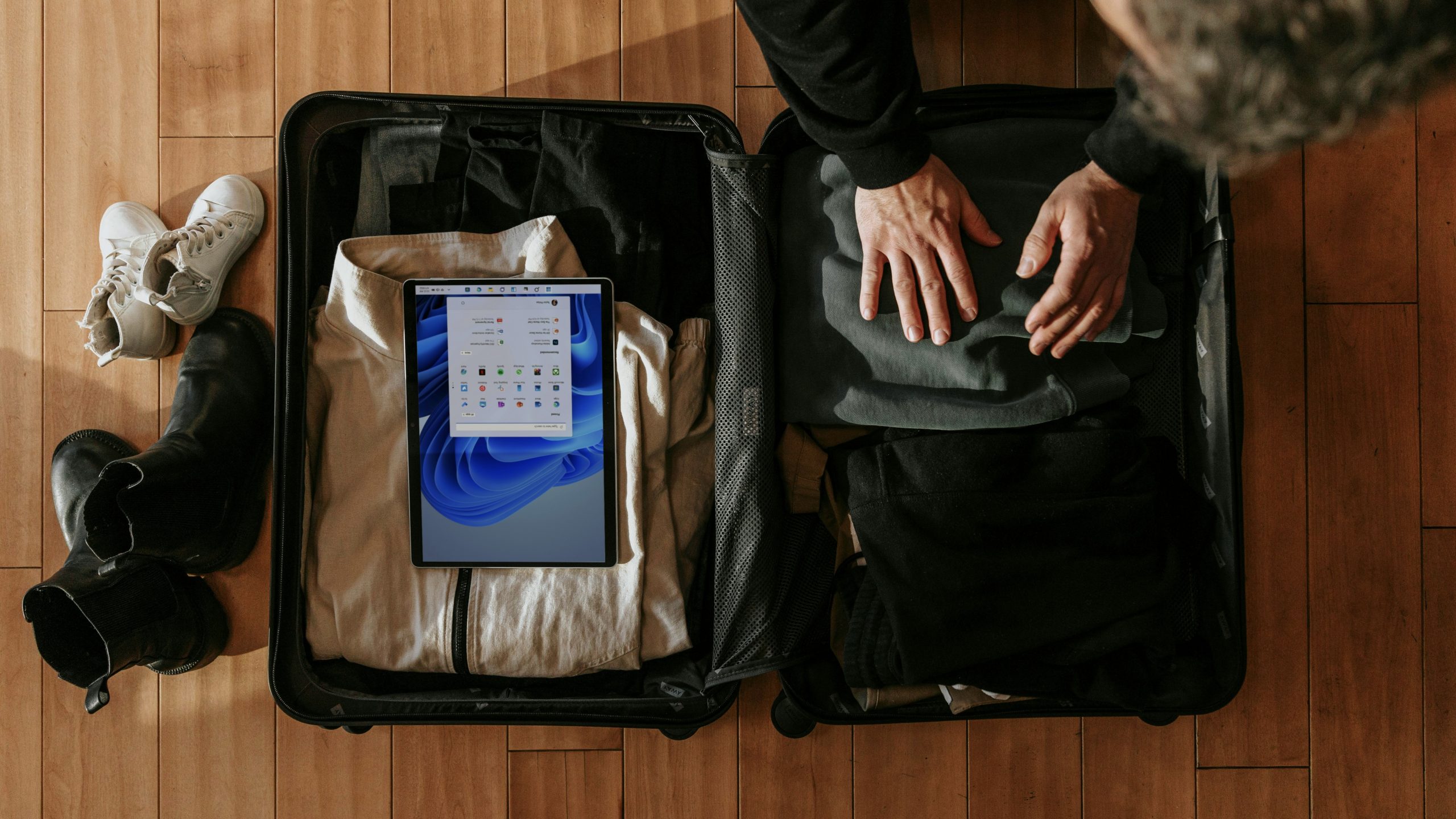 Packing Luggage Travel Suitcase